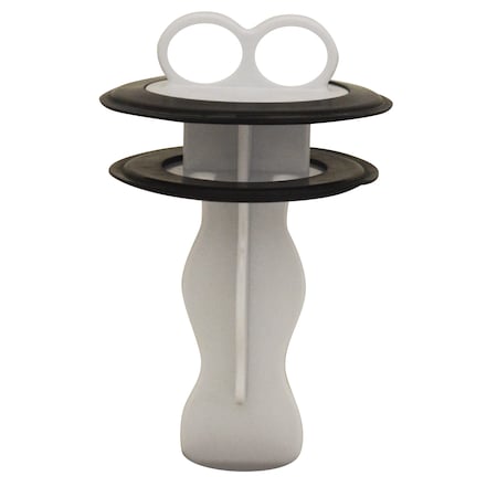 Whitehaus Cyclonehaus Multi-Purpose Garbage Disposal Tool, White/Black WH009